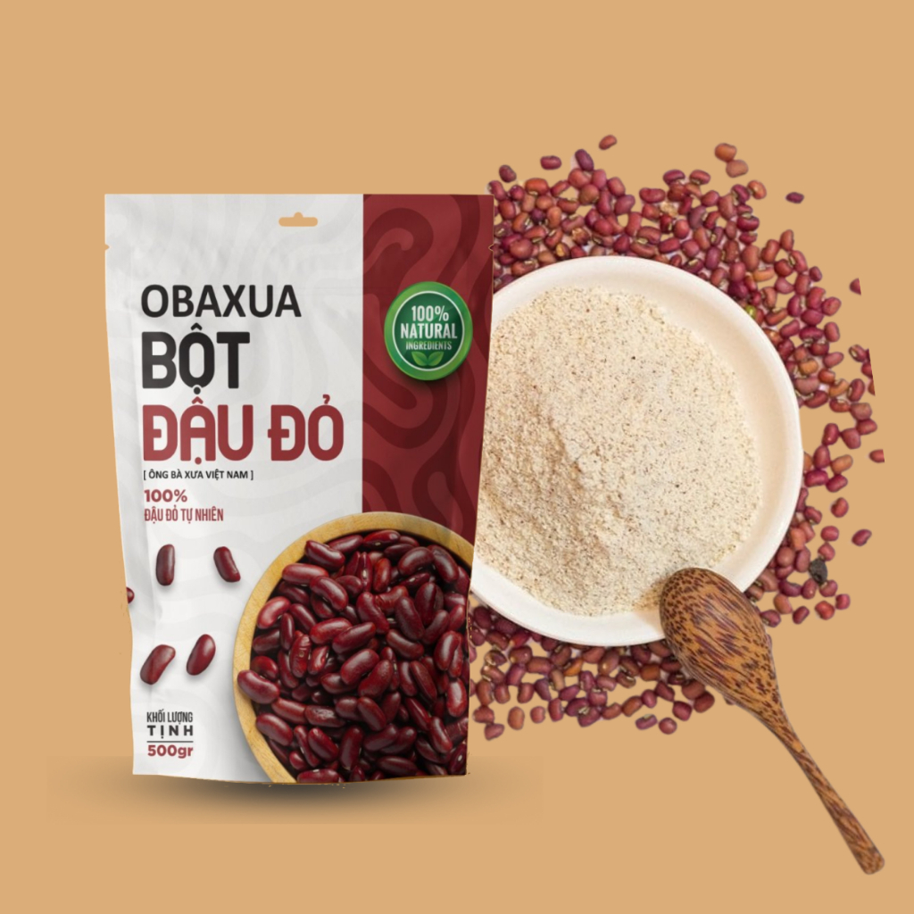 Bột đậu đỏ [ 1KG ] nguyên chất 100% Organic - Tắm trắng da, dưỡng ẩm, mờ thâm, tẩy TBC | BigBuy360 - bigbuy360.vn