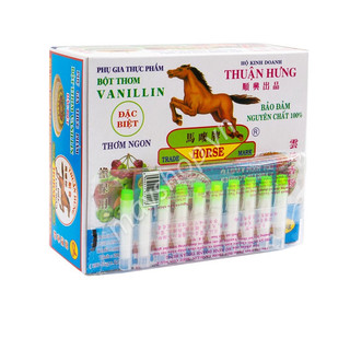 Bột vani / bột thơm vanillin gói 10 ống