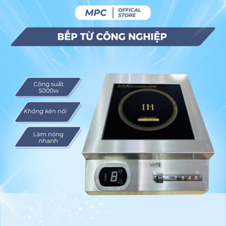 Bếp từ công nghiệp 5000w, bếp điện từ công suất lớn không kén nồi đun siêu nhanh tiết kiệm điện - BH 12 tháng