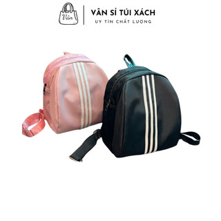 Balo kẻ sọc cá tính , balo mini size 30cm chất vải dù dáng thể thao mới 2024