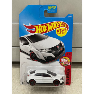 Xe mô hình đồ chơi hotwheels cơ bản 1:64 - '16 honda civic type r