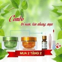 Kem Zenny trọn bộ dưỡng da ngừa nám tặng serum sữa rửa mặt chính hãng