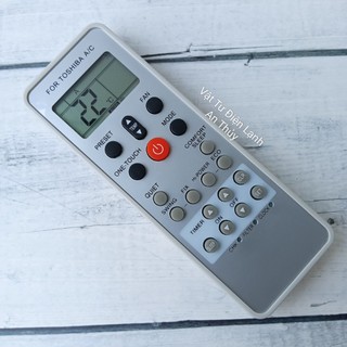 Remote máy lạnh TOSHIBA xám