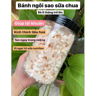 Bánh Sao Sữa Chua Khô kích thích tiêu hóa cho bé
