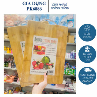 THỚT TRE KHÁNG KHUẨN Có Khoen treo Inox