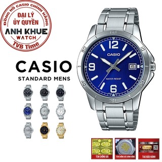 Đồng hồ nam dây kim loại Casio chính hãng MTP-V004 Series (41mm)