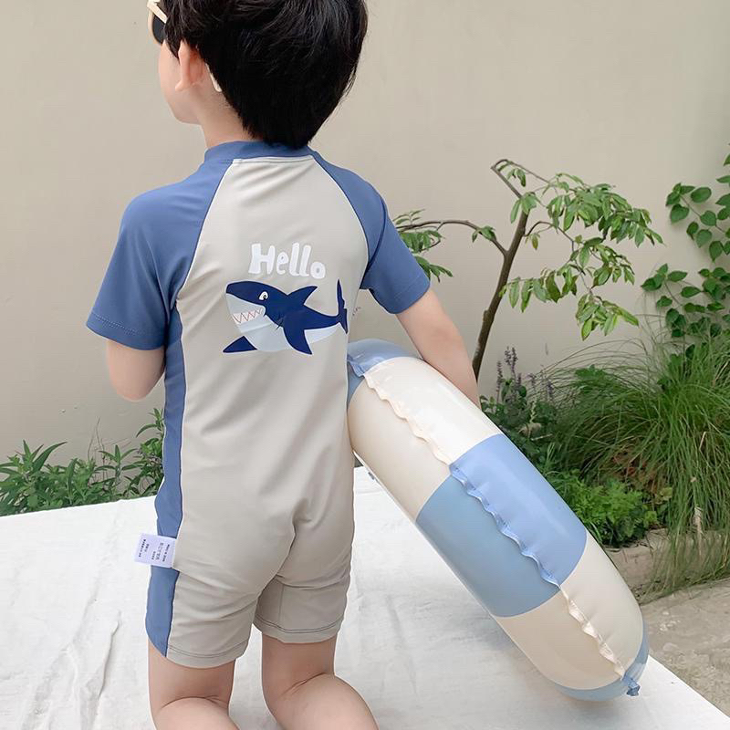 Đồ bơi bé trai, đồ bơi bé trai liền thân babyshark_Bộ bơi bé trai