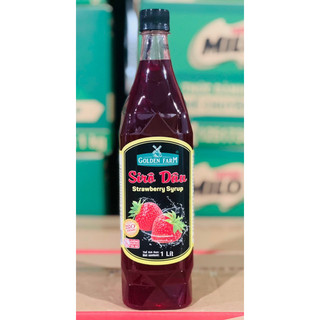siro dâu golden farm 1 LÍT