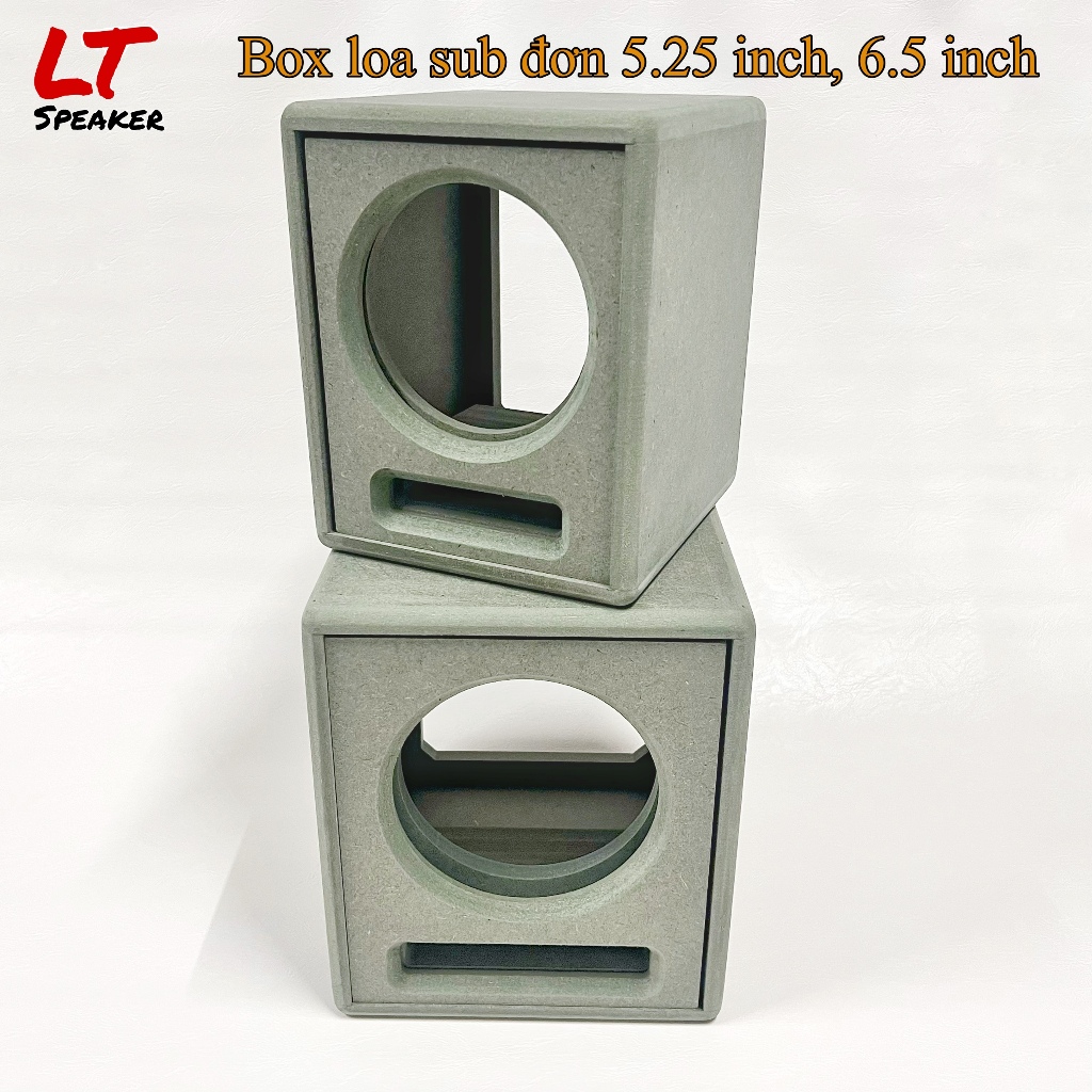 Box loa thô sub đơn 5.25 inch, 6.5 inch, 8 inch