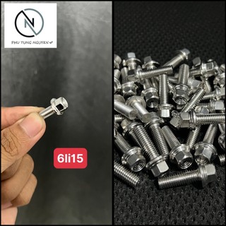 Ốc 6li15 trụ thái inox 304 gắn nhiều vị trí xe máy
