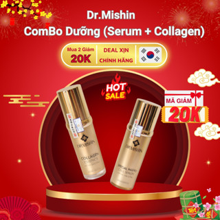  Combo Serum + Collagen Dr.Mishin bộ đôi dưỡng da,phục hồi cấp ẩm Date mới nhất 2024 -2027  