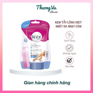 Kem tẩy lông veet nhật sensitive 150g cho da nhạy cảm