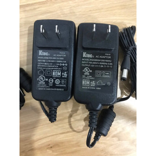 Nguồn Adapter 12v 1.5a APD, Ktec, Honor loại tốt jack 5.5x2.5mm dùng camera, modem, dock ổ cứng bảo hành