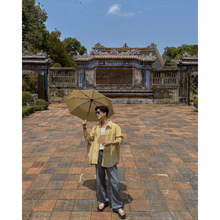 SƠ MI VÀNG ONDE BASIC FORM HÀN QUỐC