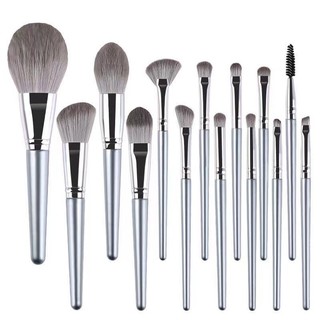Set 14 Cọ Trang Điểm Cây Lông Siêu Mềm Mịn Có Bao Da Tiện Lợi