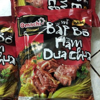 mì omachi bắp bò hầm dưa chua gói 120g