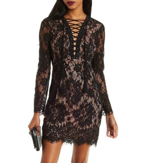 Đầm body ren âu của dresssforum sz s used
