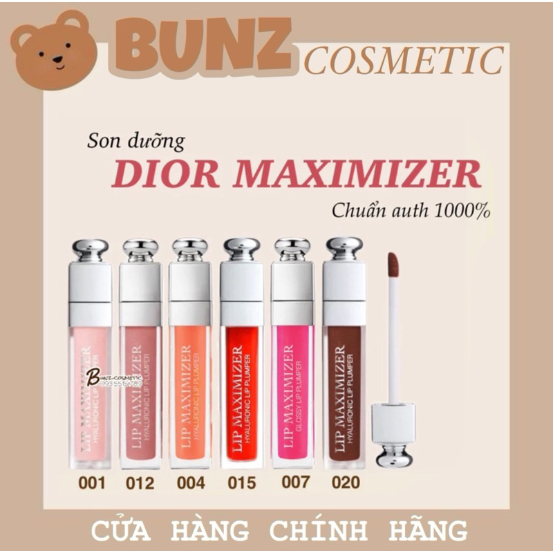 Son dưỡng Dior Addict Lip Maximizer 012 020 015 004 unbox