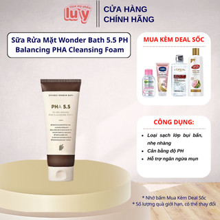 Sữa Rửa Mặt Cân Bằng Da PHA 5.5 pH Balancing Cleansing Foam 150ml