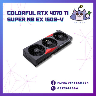 Vga colorful geforce rtx 4070 ti super nb ex 16gb-v