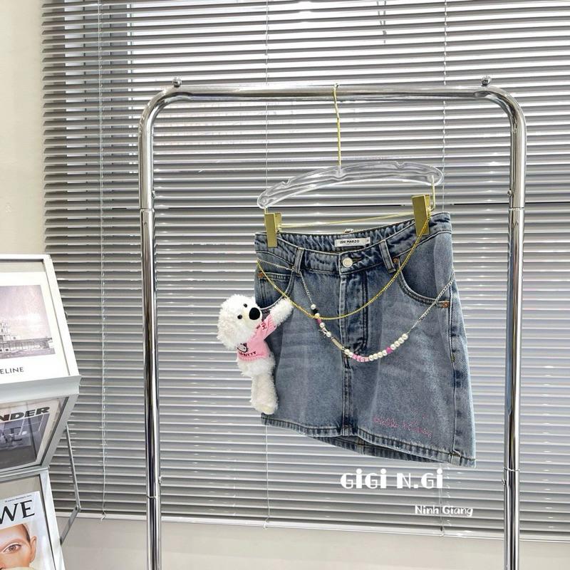 CHÂN VÁY BÒ 13DE MARZO HELLO KITTY [HÀNG SẴN]