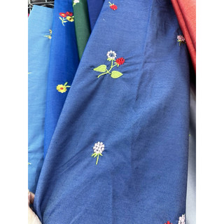 linen lụa thêu
