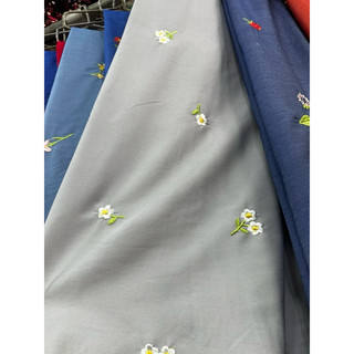 linen lụa thêu