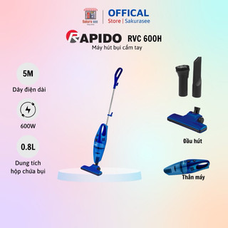 Máy hút bụi cầm tay rapido rvc-600h
