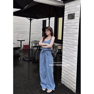 Set jum bò thắt nơ eo