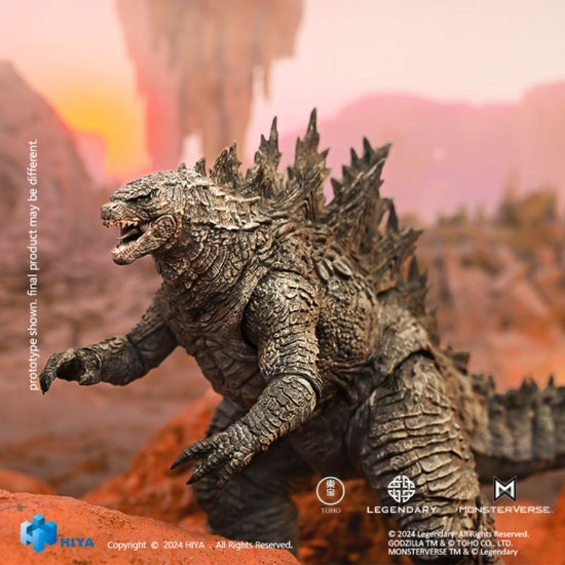 Mô hình quái vật Godzilla 2024. hãng Hiya Toys.