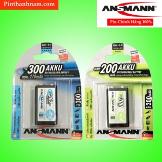 Pin sạc 9v ansmann vỉ 1 viên chính hãng