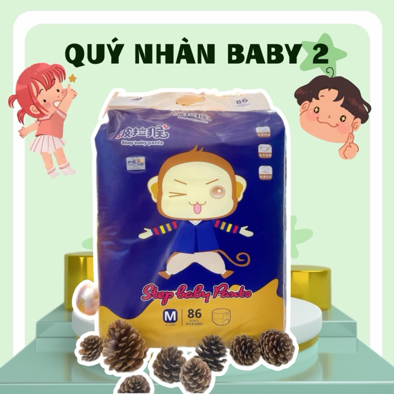Bỉm Step BaBy nội địa trung siêu mỏng chống hăm