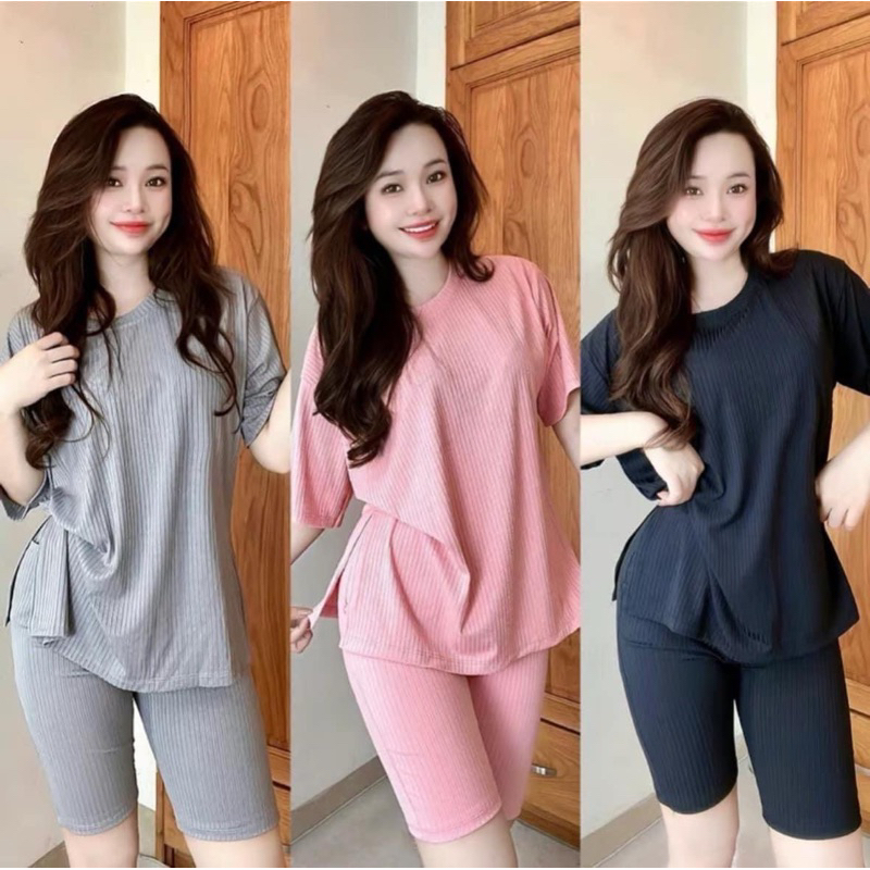 sét bộ sẻ tà 2 bên chất đũi lạnh