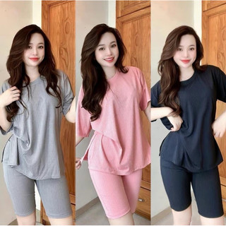 Sét bộ sẻ tà 2 bên chất đũi lạnh