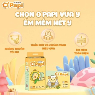  Tã Bỉm OPAPI Dán Quần Chính Hãng Nội Địa Nhật NB58 S56 M52 M48 L46 XL42 XXL38 