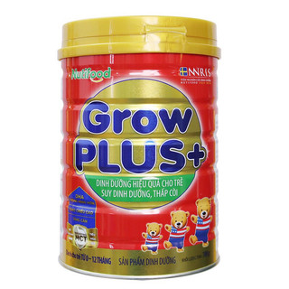 Sữa bột grow plus đỏ cho trẻ dưới 1 tuổi 350g & 780g date 10/2025