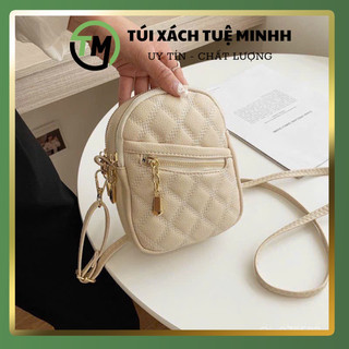 Túi Điện Thoại, Túi xách nữ, đeo chéo trần trám đơn giản tiện dụng