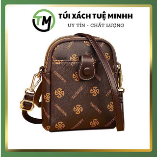Túi đựng điện thoại, túi xách nữ đeo chéo đeo vai, túi điện thoại nhiều ngăn tiện lợi