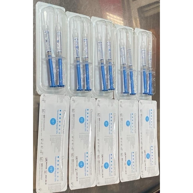 TUÝP Tẩy trắng răng tại nhà 15%, 20% Opalescence ngậm bằng máng nhựa