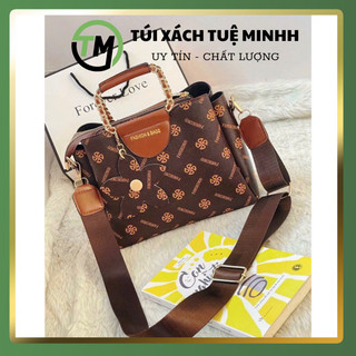 Túi xách nữ đeo chéo, túi công sở quai xách thời trang kèm dây đeo chéo sai 28cm