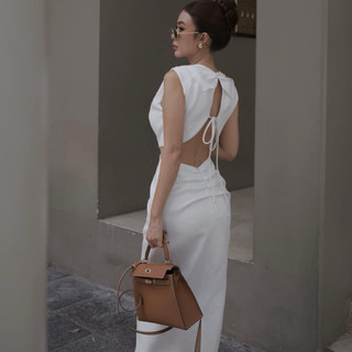 Đầm tiệc khoét eo ASHYLEY size M