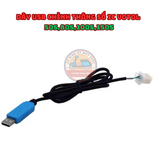 CÁP USB CHỈNH THÔNG SỐ IC VOTOL 50S,80S,100S,150S