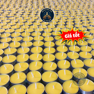 100 Viên Tealight Loại Tốt Cháy 2h / 4h Dùng Thờ Cúng, Trang Trí, Nến Tealight Giá Tốt
