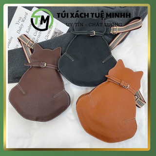  Túi xách nữ, túi đeo vai đeo chéo hình mèo độc lạ cá tính