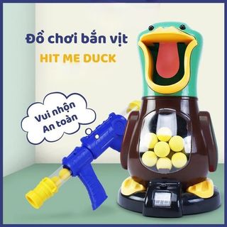 Đồ chơi vịt bắn bóng - đồ chơi vận động bắn bóng xốp mềm giải trí cho bé