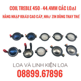 COIL TREBLE TITAN 44.4MM THAY THẾ CHO CỦ KÈN 450 (CÓ CỌC ĐỒNG)