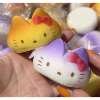 Kèm hộp mica squishy kitty chất bơ siêu chậm tăng