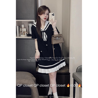 Váy thuỷ thủ chân bèo siêu xinh Hương Bi