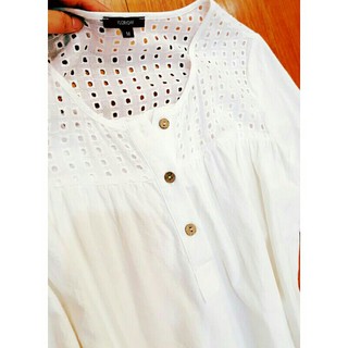Đầm suông trắng sz M L