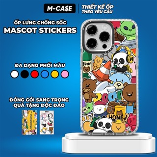 Ốp iphone chống sốc boo stickers m case iphone 11 pro max / 12 / 12 pro max / 13 / 13 pro max / 14 / 14 pro max mcase
